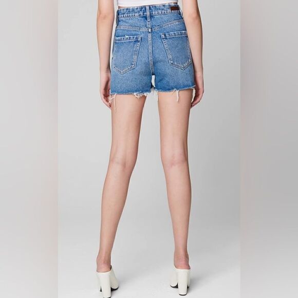NWT BLANK NYC Women’s Cut Off Cruise Control Blue Jean Shorts - Size 29 - Picture 7 of 9